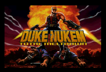 Duke Nukem: Total Meltdown Title Screen